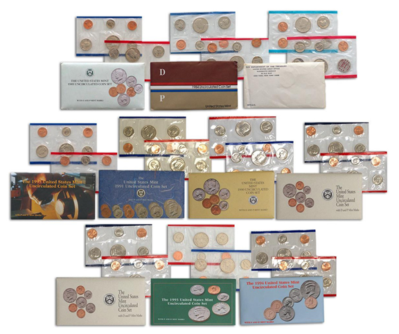 The Ultimate Mint Set Collection - 10 Sets - CoinsTV
