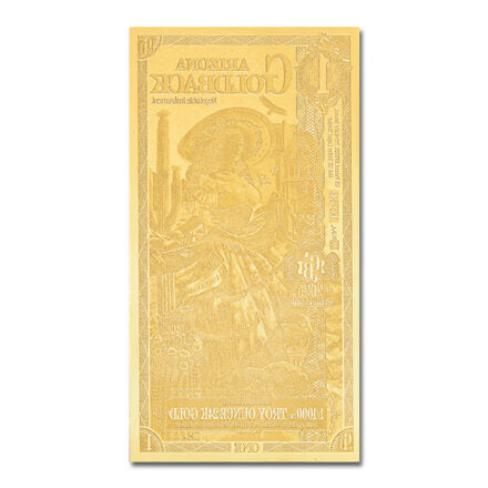 1 Arizona Goldback Aurum Gold Note