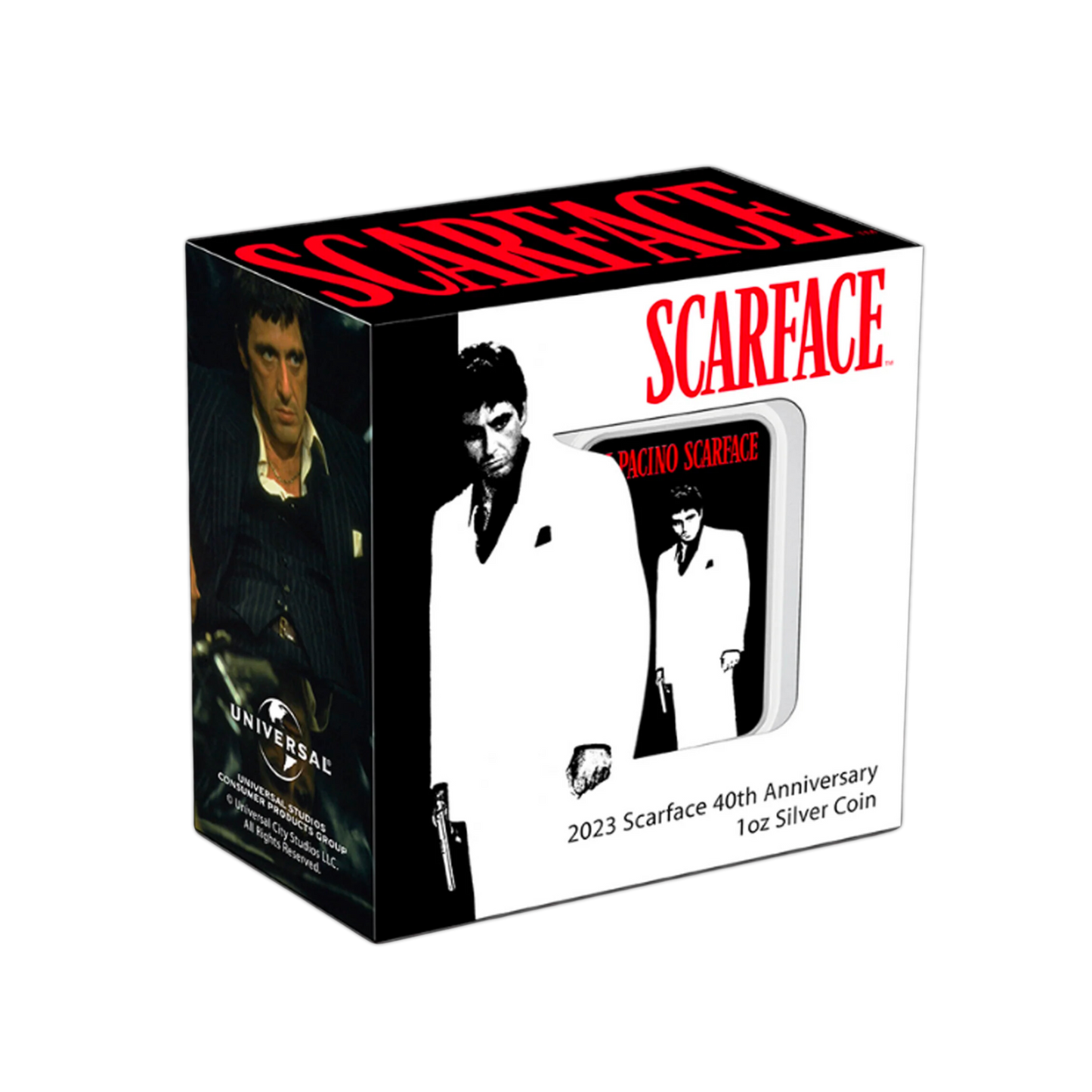 2023 1 oz Scarface Silver 40th Anniversary - CoinsTV