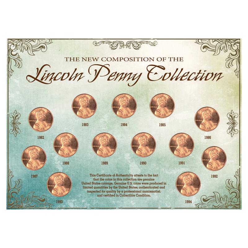 The New Composition of the Lincoln Penny Collection