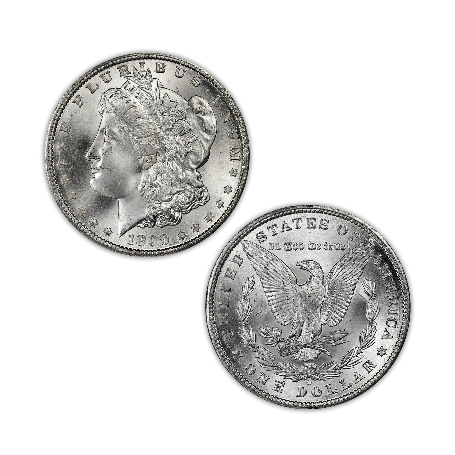 1899 Morgan Silver Dollar New Orleans - Brilliant Uncirculated