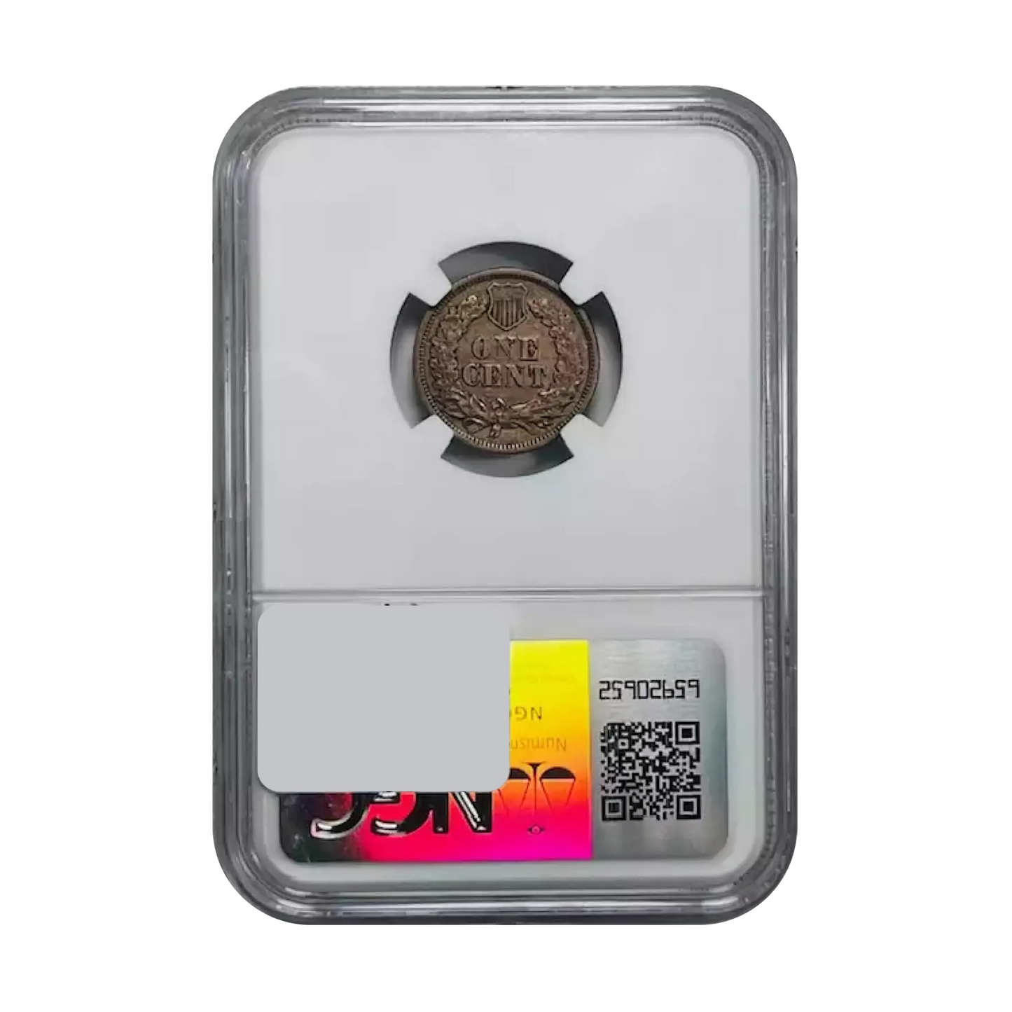 1864 Small Cents Indian Head CN - NGC AU50