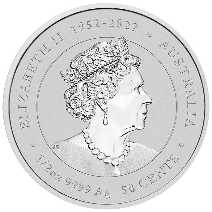 2024 Australia Lunar Dragon - 1/2 oz Silver BU - CoinsTV