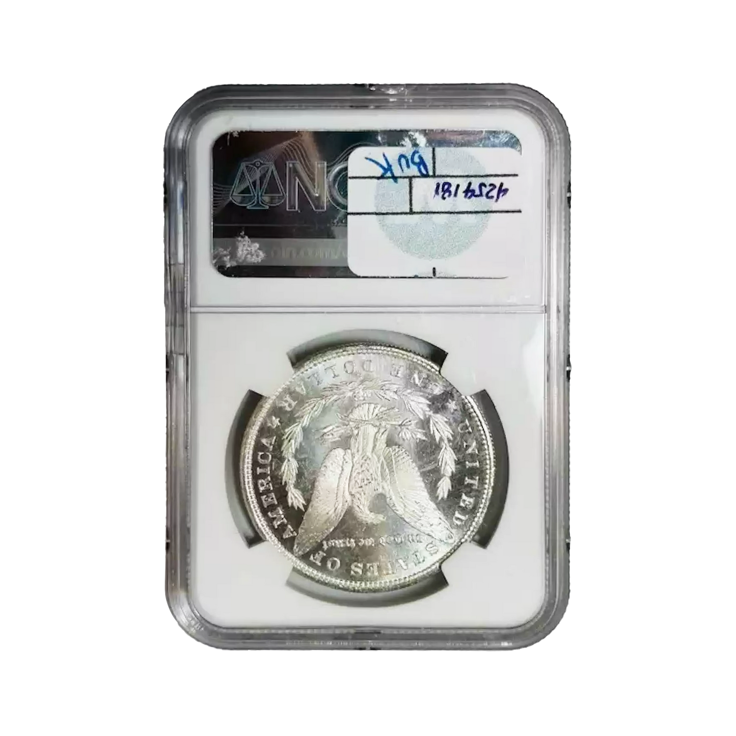1880-S Morgan Silver Dollar - NGC MS63 PL Sight White