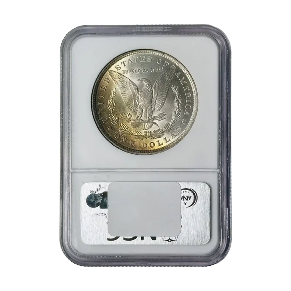 1881 Morgan Silver Dollar Philadelphia - NGC MS63★ CAC - CoinsTV