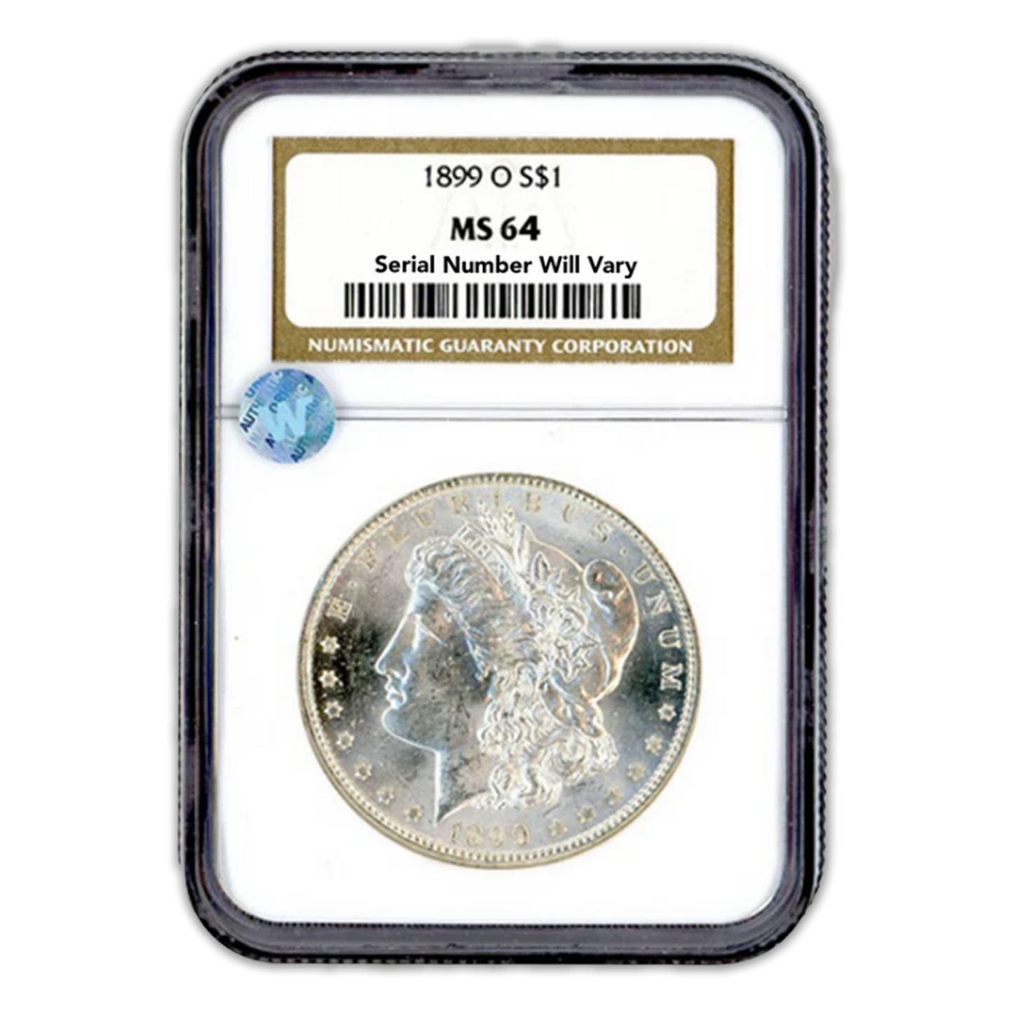 1899-O Morgan Silver Dollar New Orleans - NGC MS64 Sight White - CoinsTV