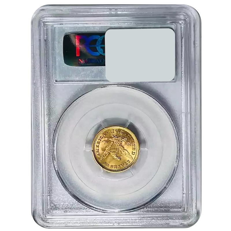1901 $2.50 Gold Liberty Head Quarter Eagle - PCGS MS64 CAC - CoinsTV