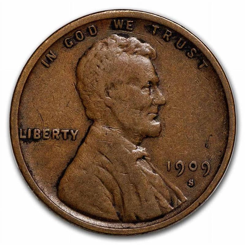 1909 VDB Lincoln Cent San Francisco Rarest Penny in the World - Fine to Very Fine - CoinsTV