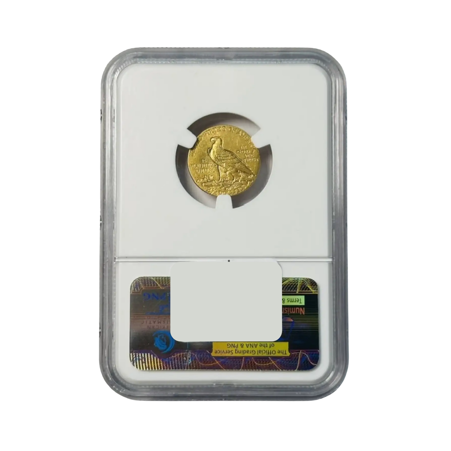 1915 Gold Quarter Eagles $2 1/2 Indian Head - NGC MS62