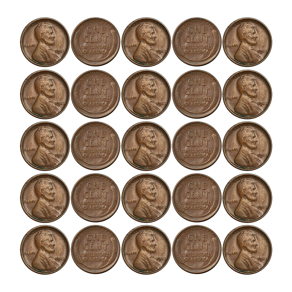 1922-D Lincoln Cent - Key Date (F-VF)