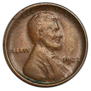 1922-D Lincoln Cent - Key Date (F-VF)