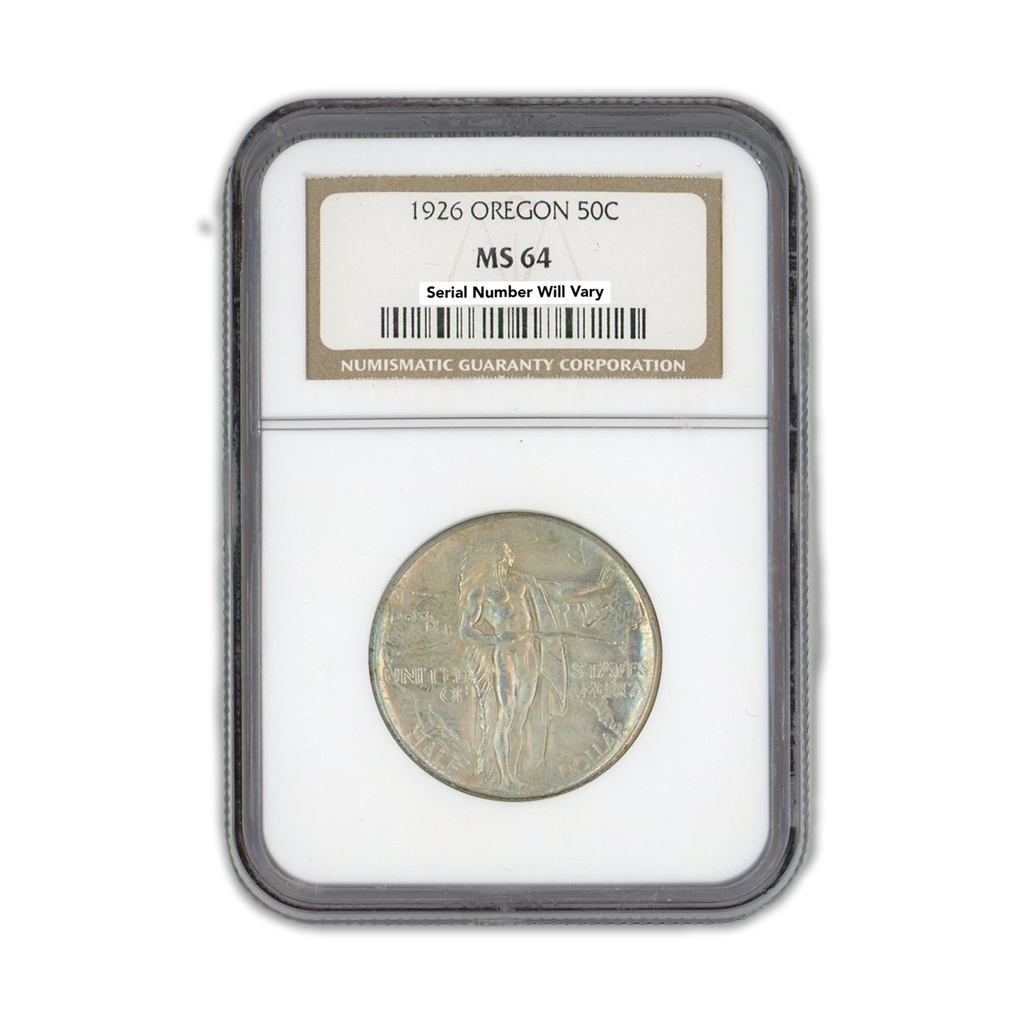 1926 Oregon Half Dollar NGC MS64