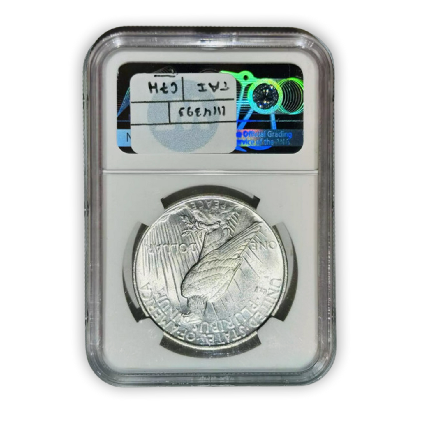 1927-D Peace Silver Dollar Denver - NGC MS61 Sight White - CoinsTV