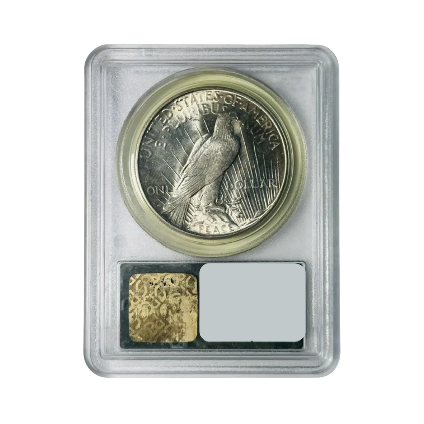 1934-D Peace Silver Dollar - PCGS MS62 Old Green Holder CAC