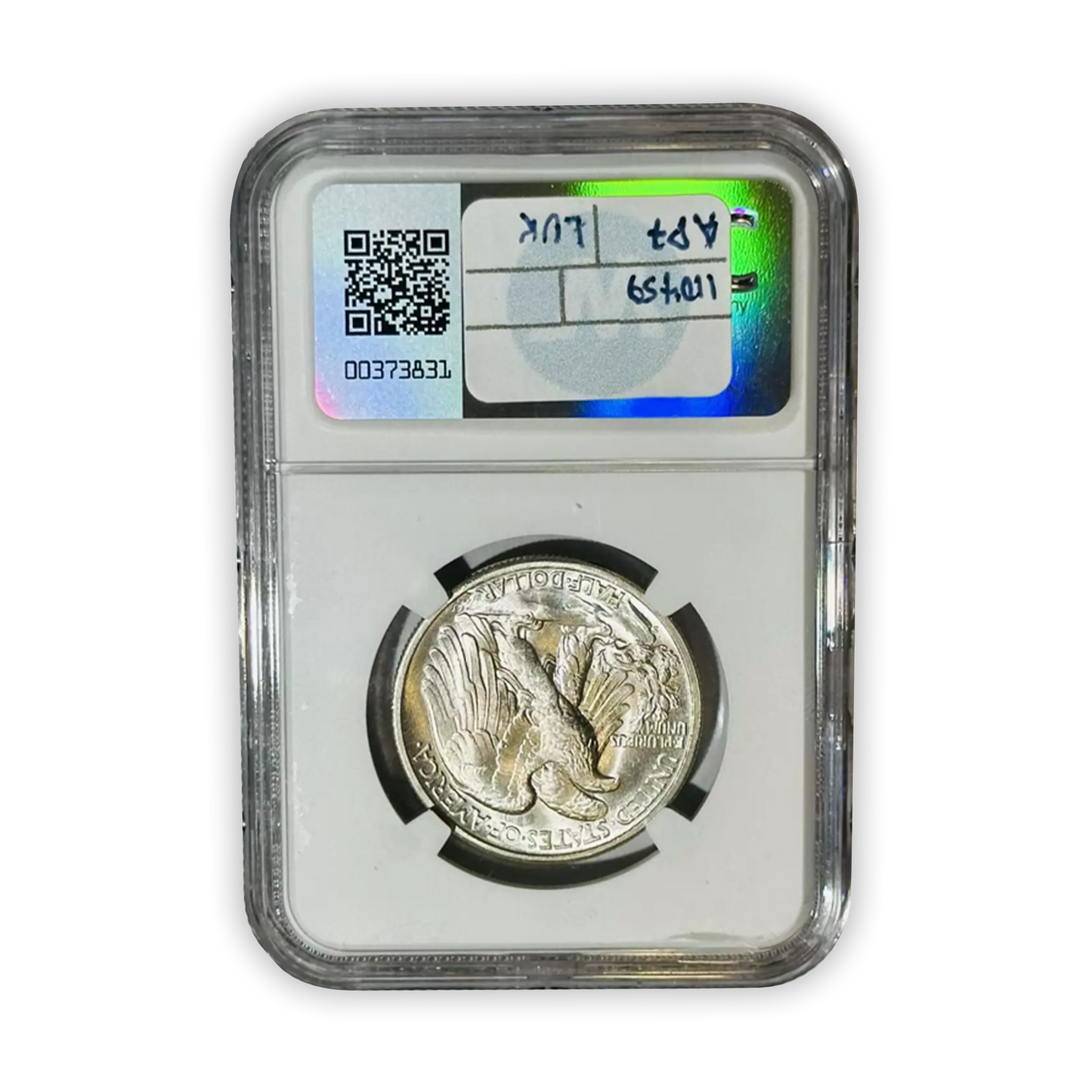 1945 S Walking Liberty Silver Half Dollar - NGC MS66 Sight White - CoinsTV