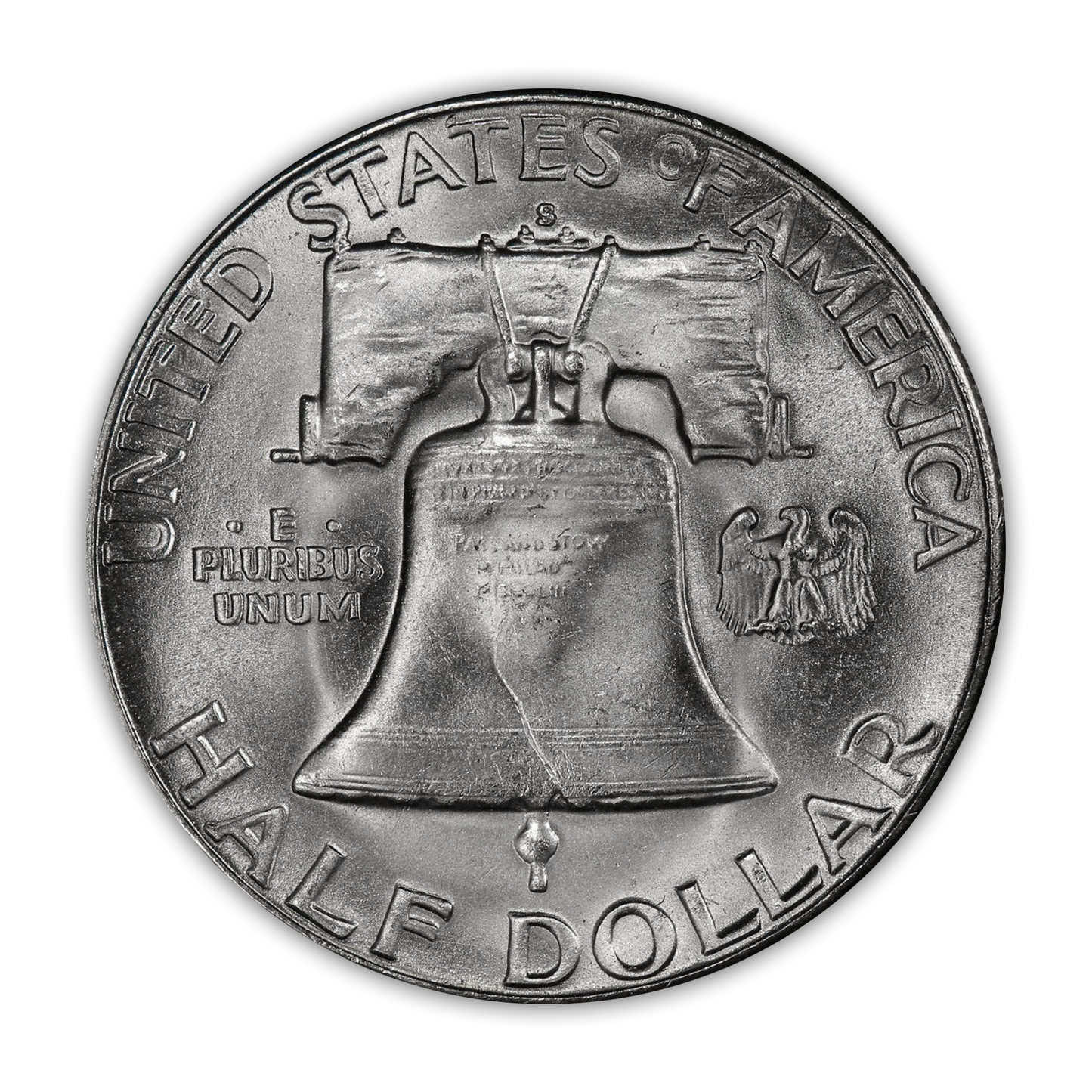 1954 Franklin 90% Silver Half Dollar San Francisco - Uncirculated