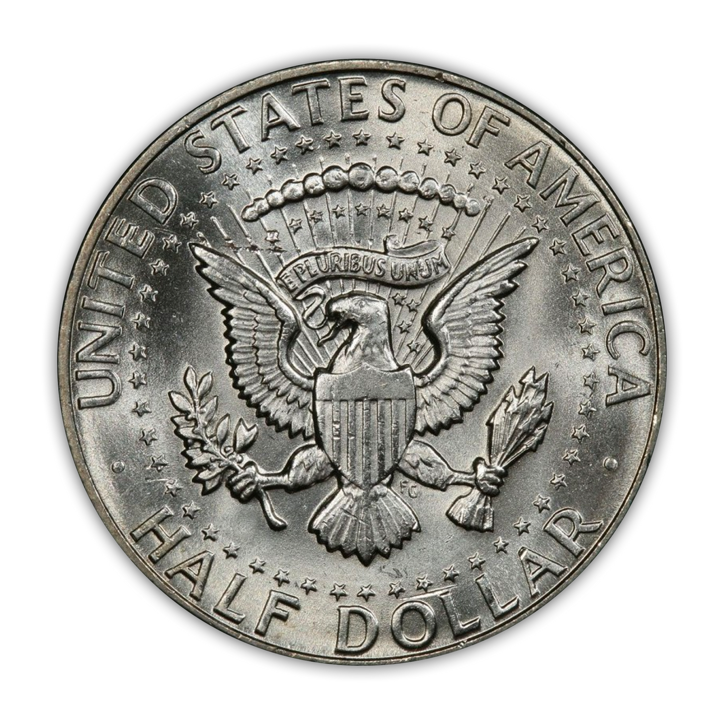 1964 Kennedy Silver Half Dollar Philadelphia - Uncirculated - CoinsTV