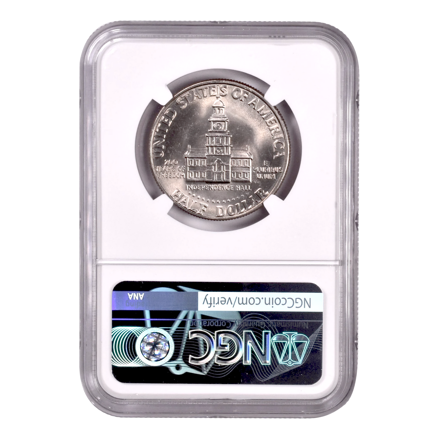 1976 D Kennedy Half Dollar - NGC MS66