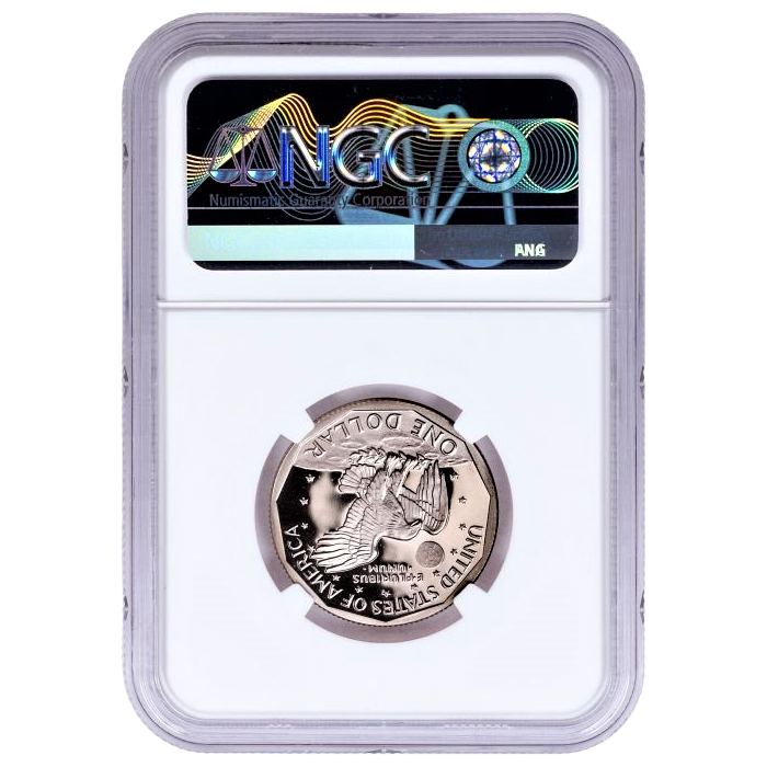 1981 S Susan B Anthony Dollar - Type 2 - NGC PF69 Ultra Cameo - CoinsTV