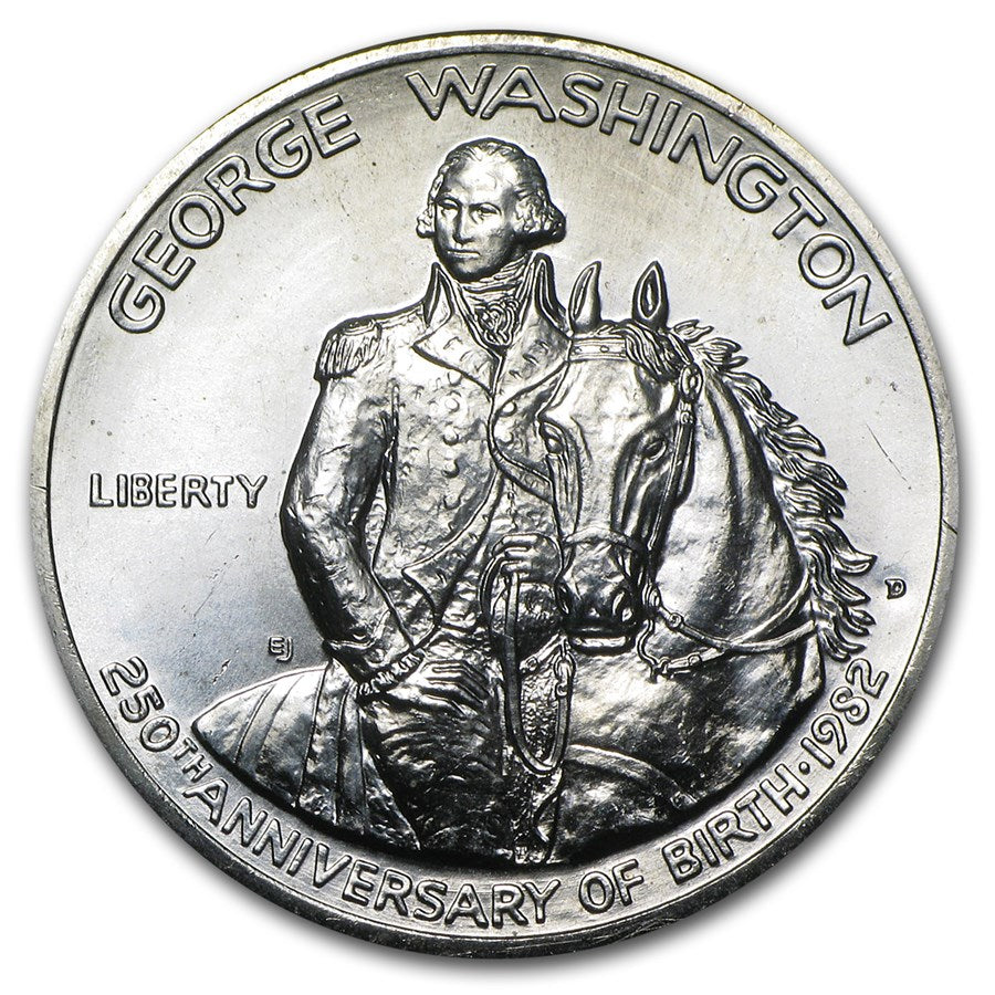 1982 Washington Silver Half Dollar - Brilliant Uncirculated