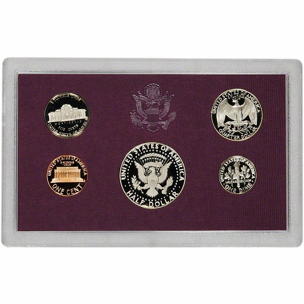 1984 US Proof Set - 5 Coins - CoinsTV