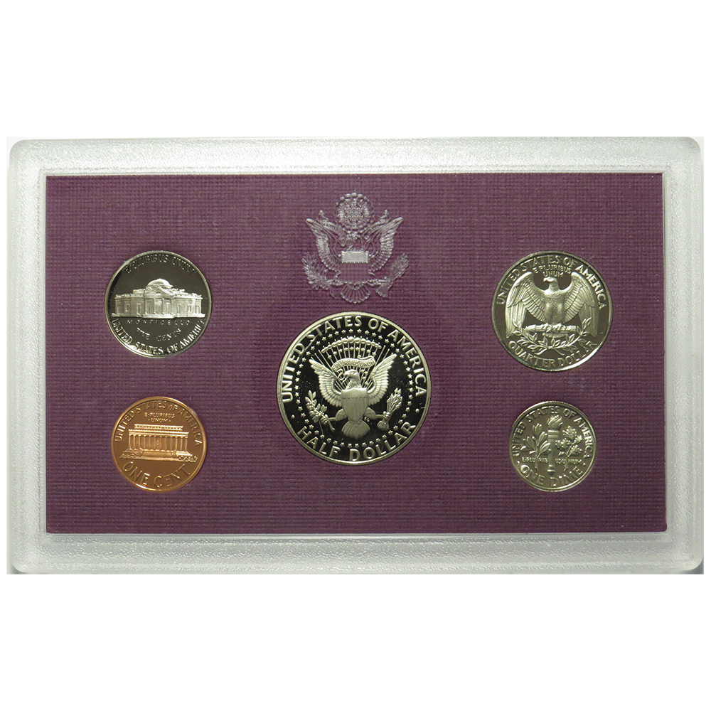 1986 US Proof Set - 5 Coins - CoinsTV