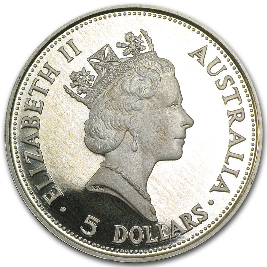 1990 Australia Kookaburra 1 oz Silver Proof