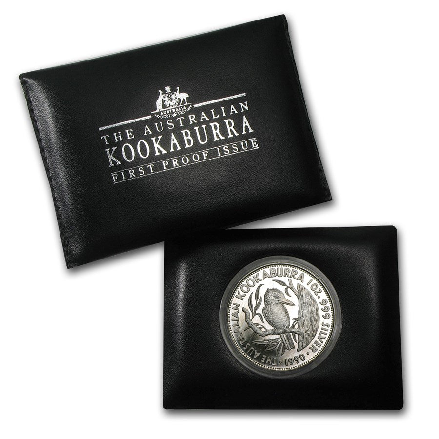 1990 Australia Kookaburra 1 oz Silver Proof