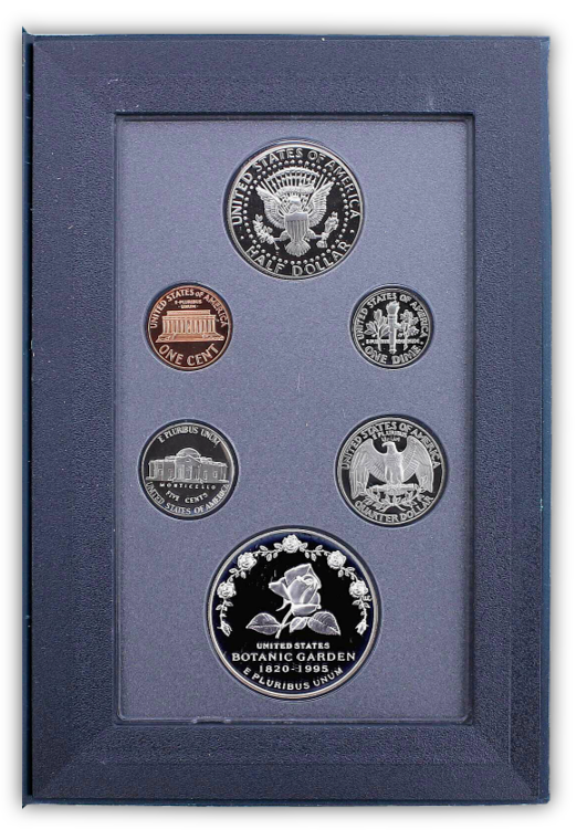 1997 US Prestige Proof Set - 6 Coins - CoinsTV