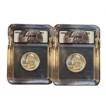 Washington Silver Quarter - ICG MS66 Washington Label Grab Bag