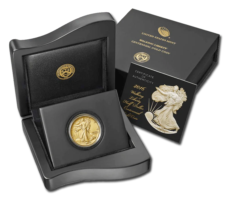 2016 Walking Liberty 1/2 oz Gold OGP - CoinsTV