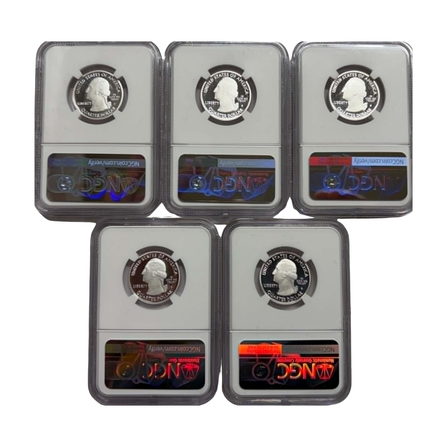 2020-S Silver Quarter Proof - America the Beautiful - NGC PF70 Grab Bag