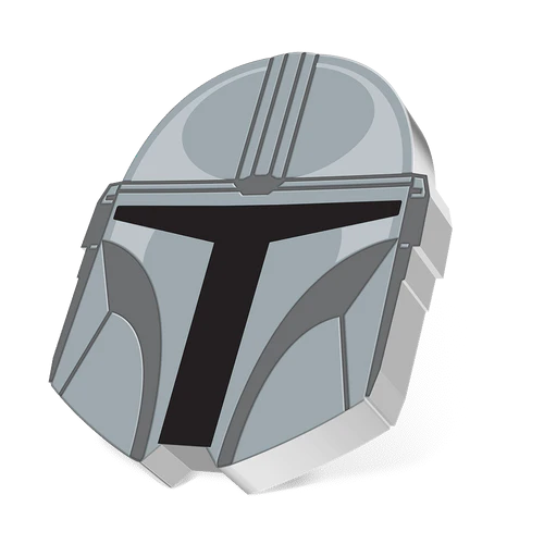 2023 Niue Star Wars Mandalorian Helmets Din Djarin 1 oz Silver Coin - CoinsTV