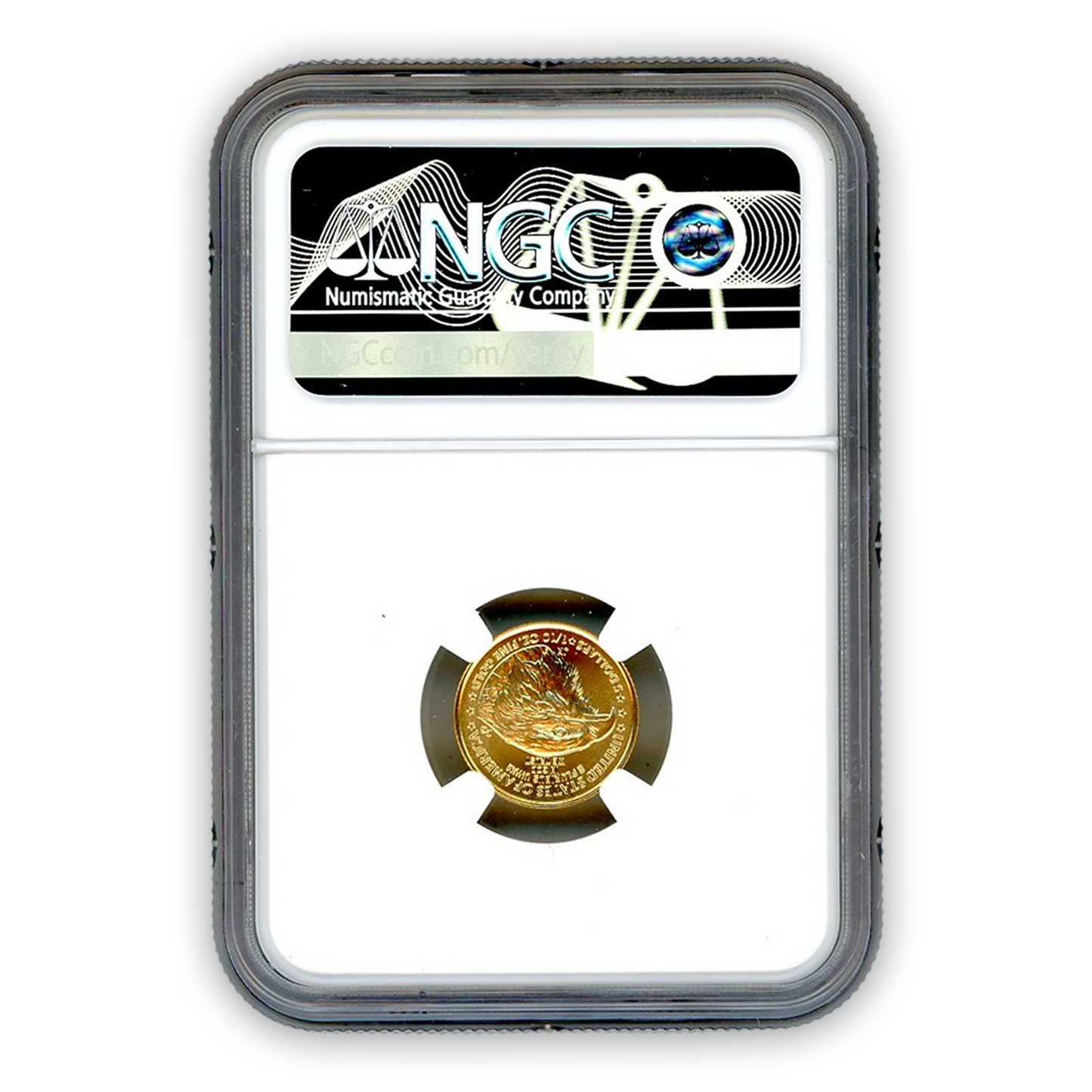 2023 $5 Gold Eagle in God We Trust Label - NGC MS70 First Day of Issue