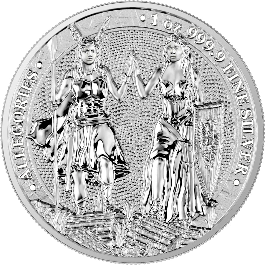 2023 1 oz Germania Allegories Galia & Germania Brilliant Uncirculated