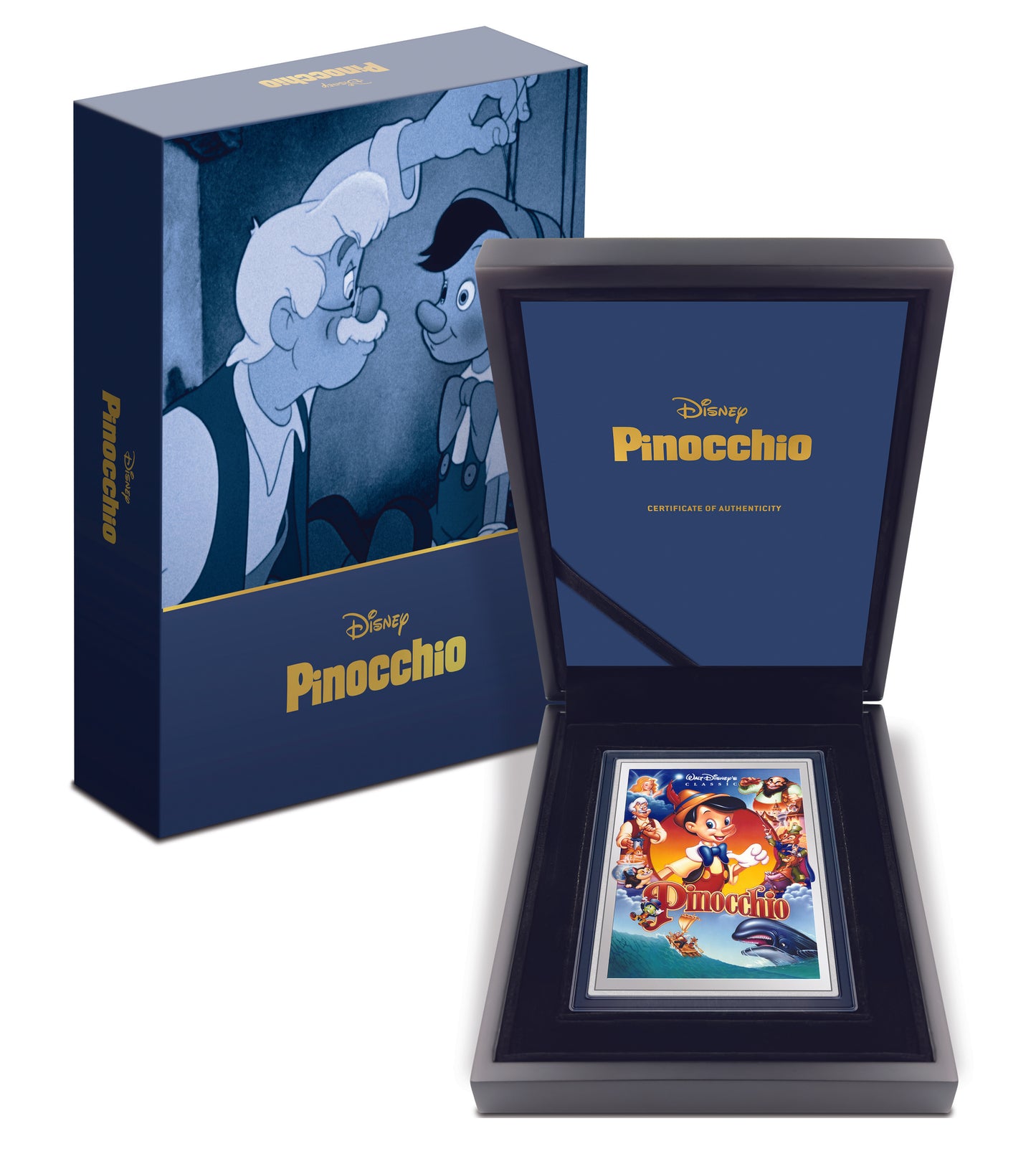 2024 Niue Disney Pinocchio Poster 5 oz Silver Coin