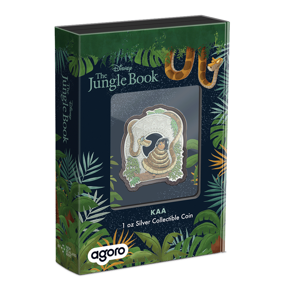 2025 Niue Disney The Jungle Book Kaa 1 oz Silver Coin
