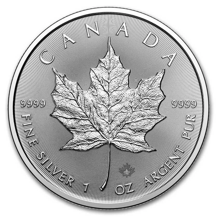 2025 Canada Maple Leaf 1 oz Silver Coin
