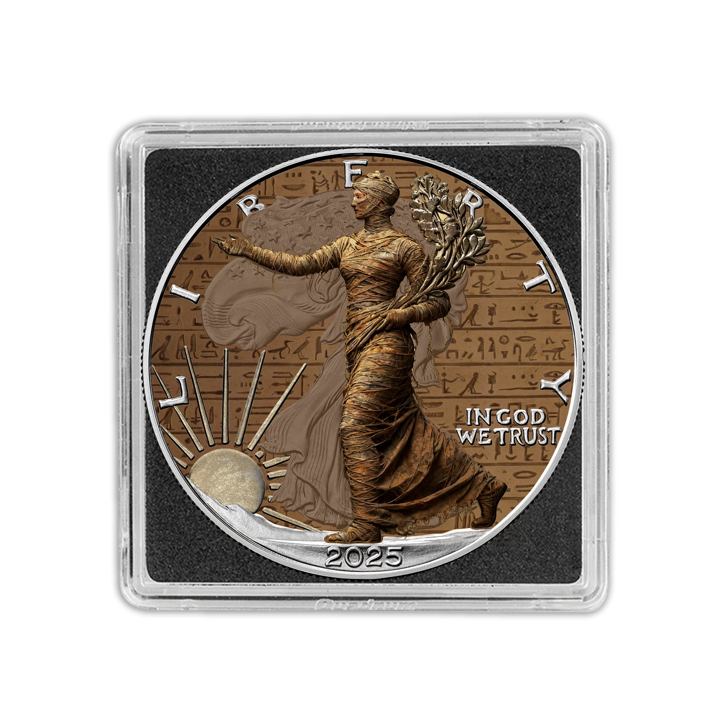 2025 Halloween Series - Silver Eagle & Bar Set - Mummy Edition