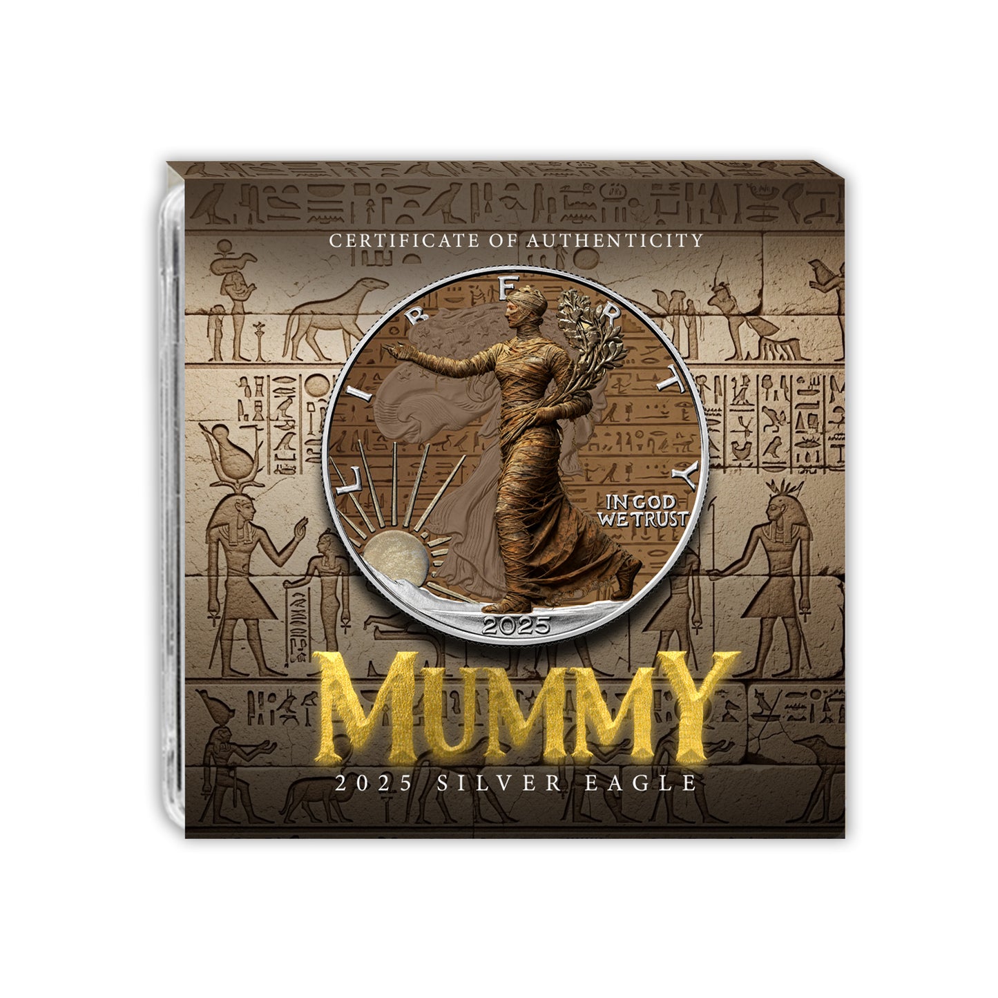 2025 Halloween Series - Silver Eagle & Bar Set - Mummy Edition