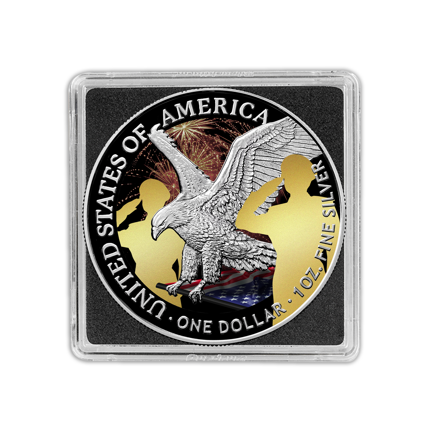 2025 Silver Eagle Veteran's Day Edition - CoinsTV