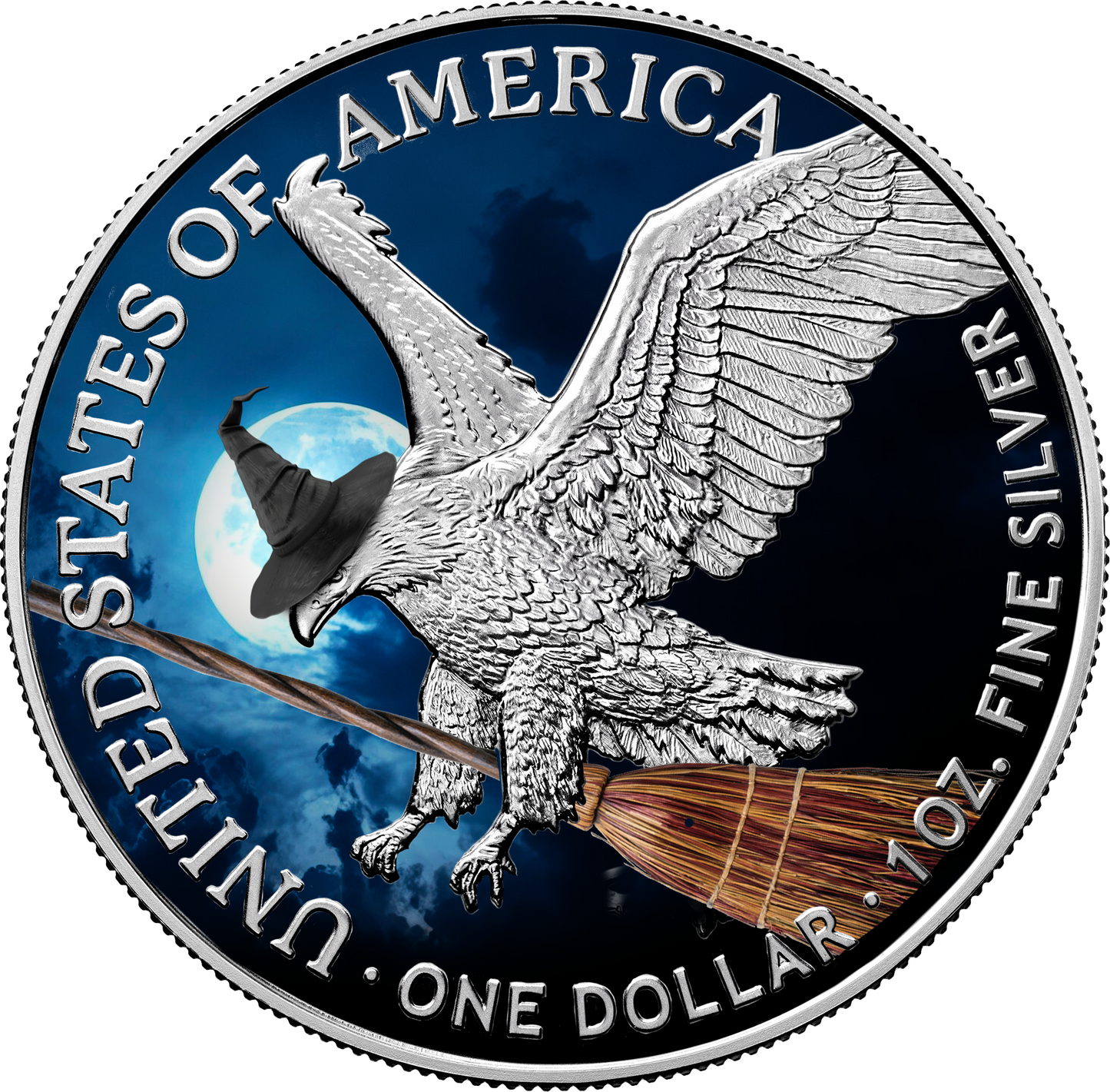 2025 Halloween Series - Silver Eagle & Bar Set - Witch Edition