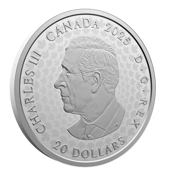 2025 Canada Great Hunters Grey Wolf UHR 1 oz Silver Coin - NGC PF70 UCAM FR - CoinsTV
