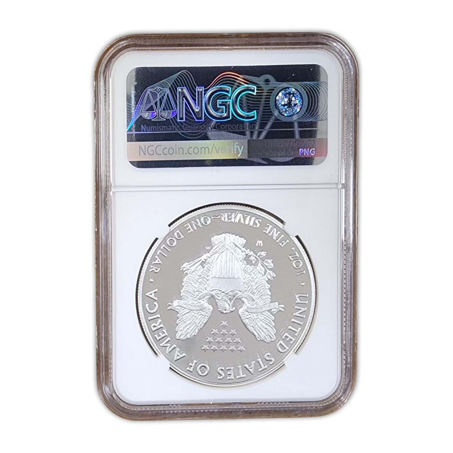 2017 Silver Eagle - 2020 West Point Mint Hoard - NGC PF70 Ultra Cameo Mercanti Label - CoinsTV