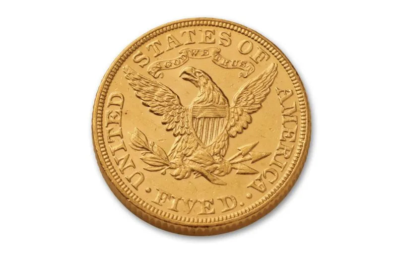 $5 Gold Liberty Head BU - Random Date - CoinsTV