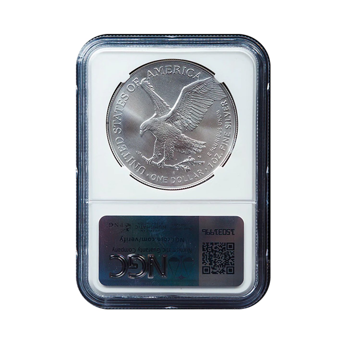 2025 Silver Eagle - NGC MS69 Strike Through Error - CoinsTV