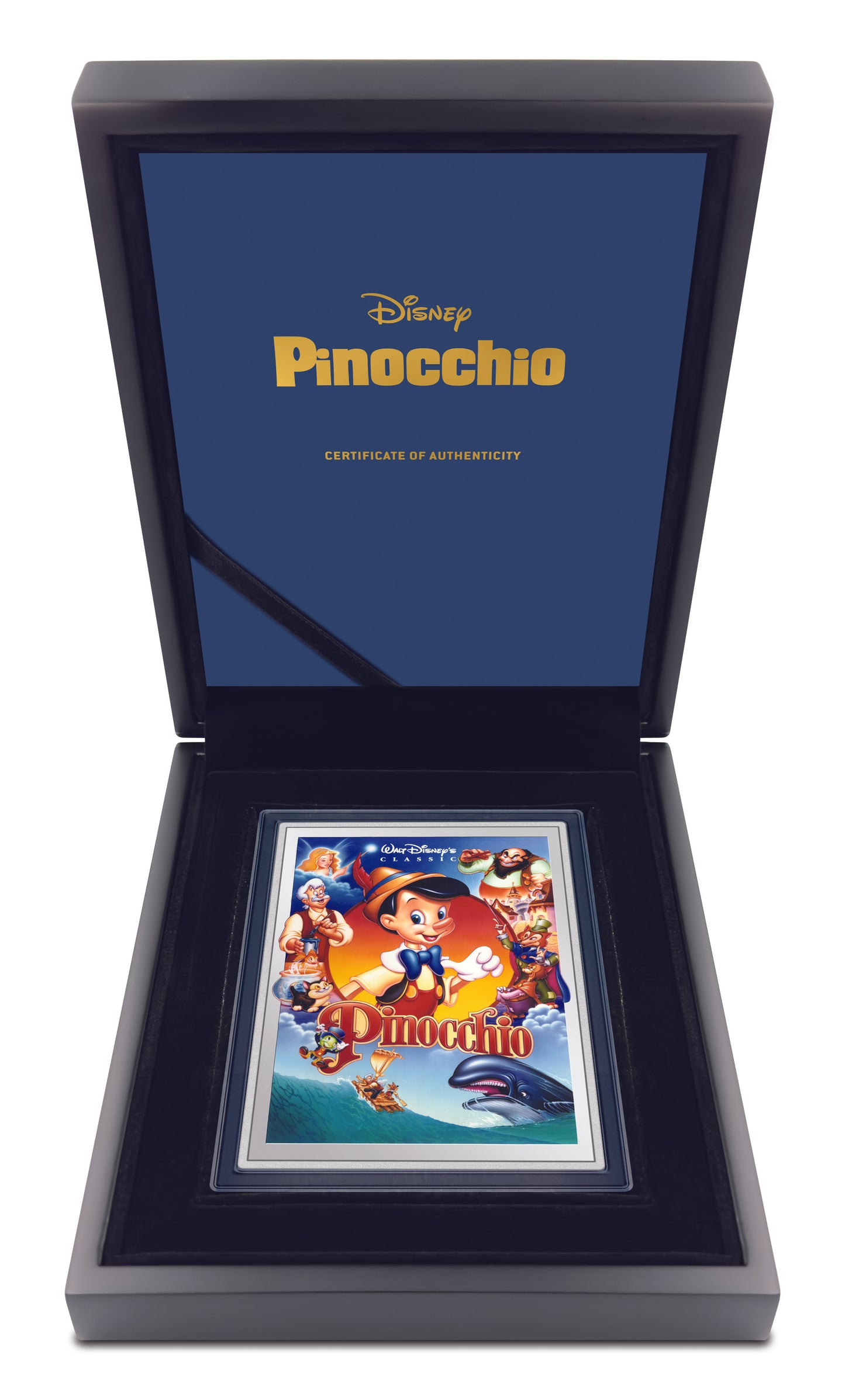 2024 Niue Disney Pinocchio Poster 5 oz Silver Coin