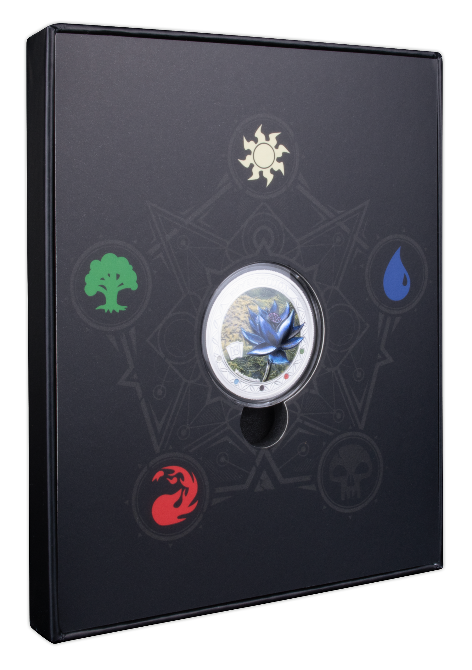 2024 Magic: the Gathering Beta Black Lotus 1 oz Silver Coin - CoinsTV