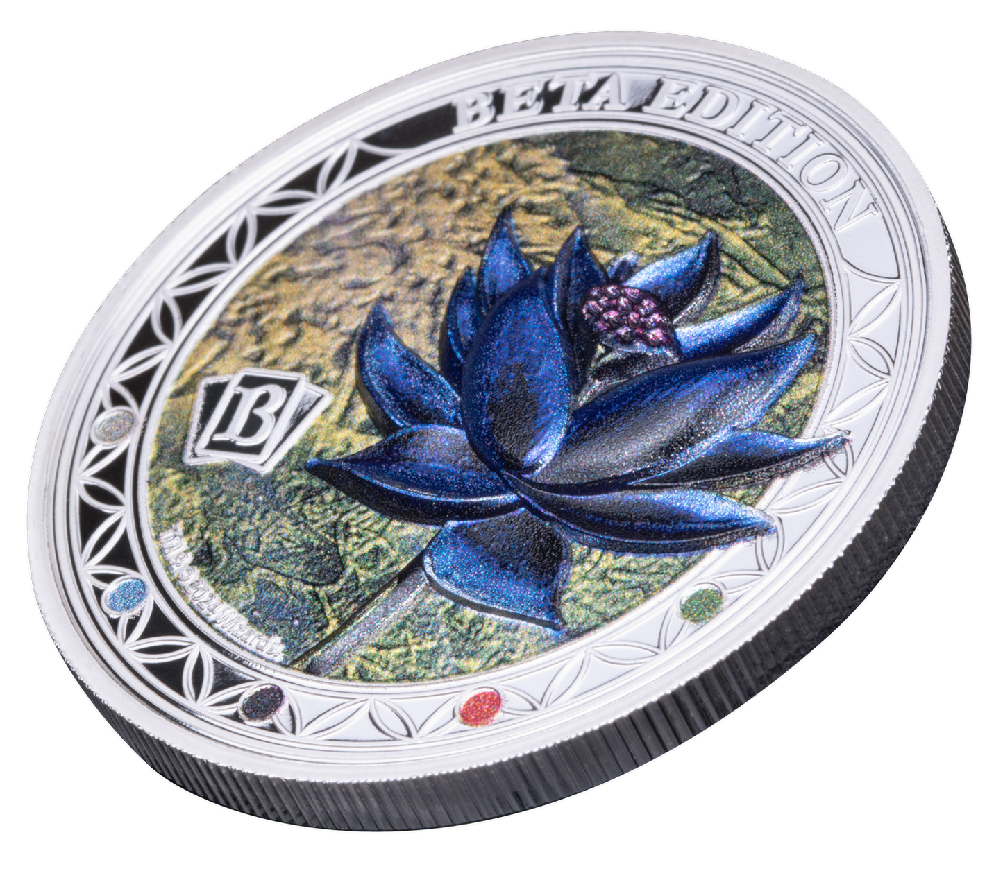 2024 Magic: the Gathering Beta Black Lotus 1 oz Silver Coin - CoinsTV