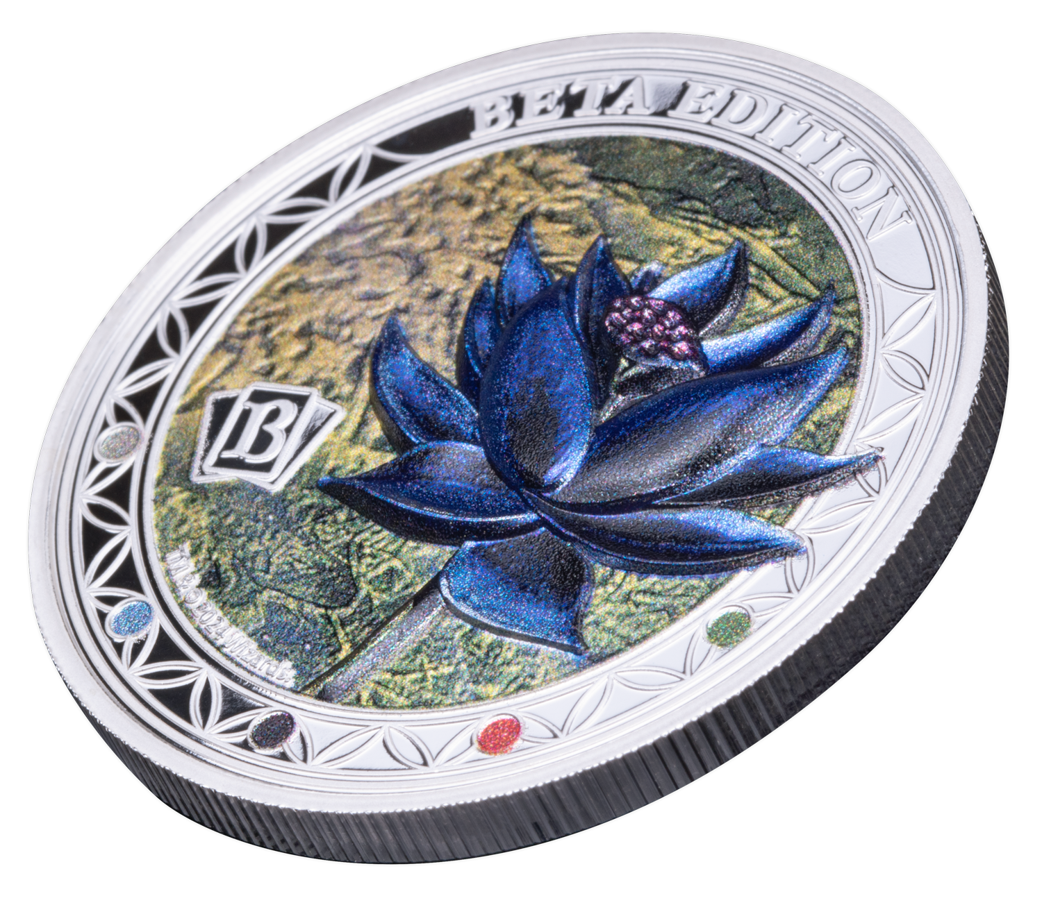 2024 Magic: the Gathering Beta Black Lotus 1 oz Silver Coin - CoinsTV
